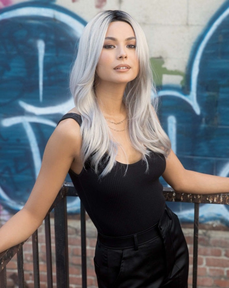 Open Box | Sage Wig by Rene of Paris | Synthetic Hair | Average Cap | Milky Opal-R
