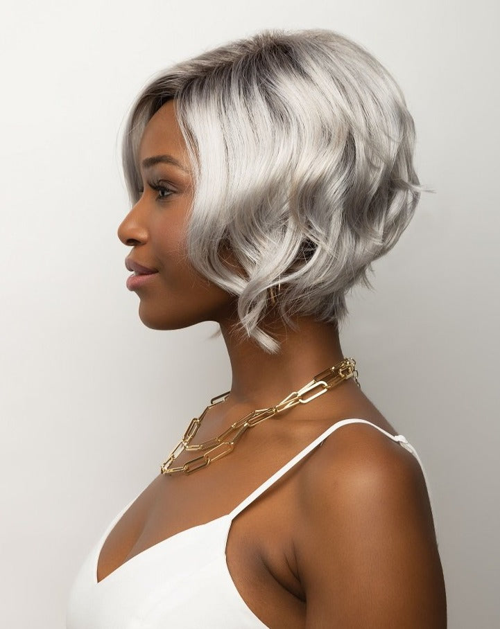 Open Box | Hallie Wig by Rene of Paris | Average Cap | Peanut Butter Swirl