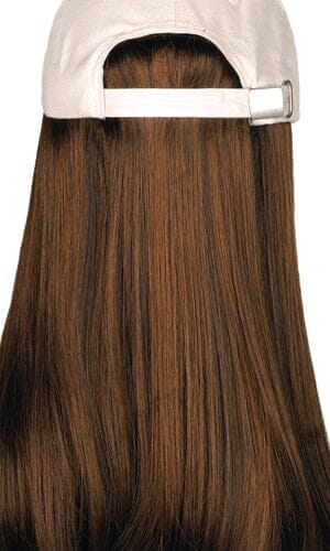 Wavy Hat Beige by Henry Margu | Hat with Hair / Synthetic Hair Fiber