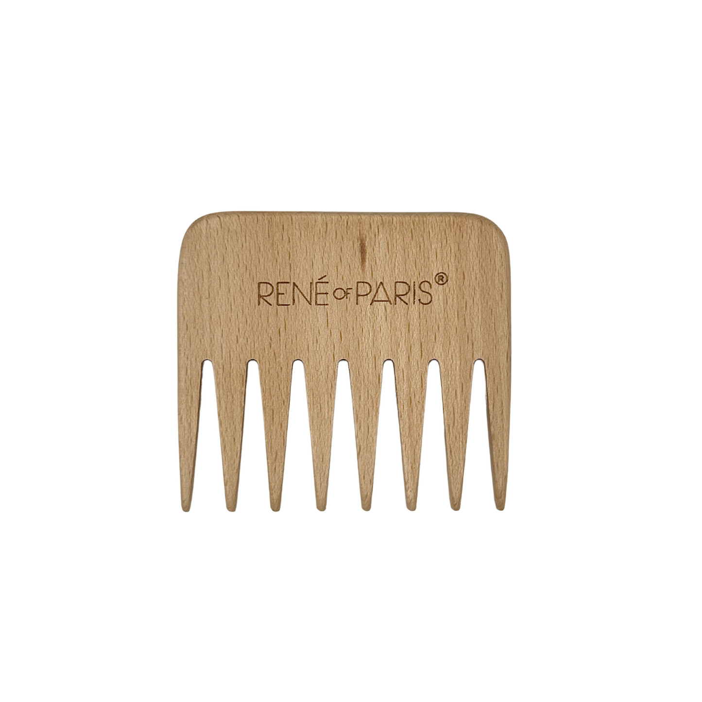 Wooden Wide Tooth Comb by Rene of Paris