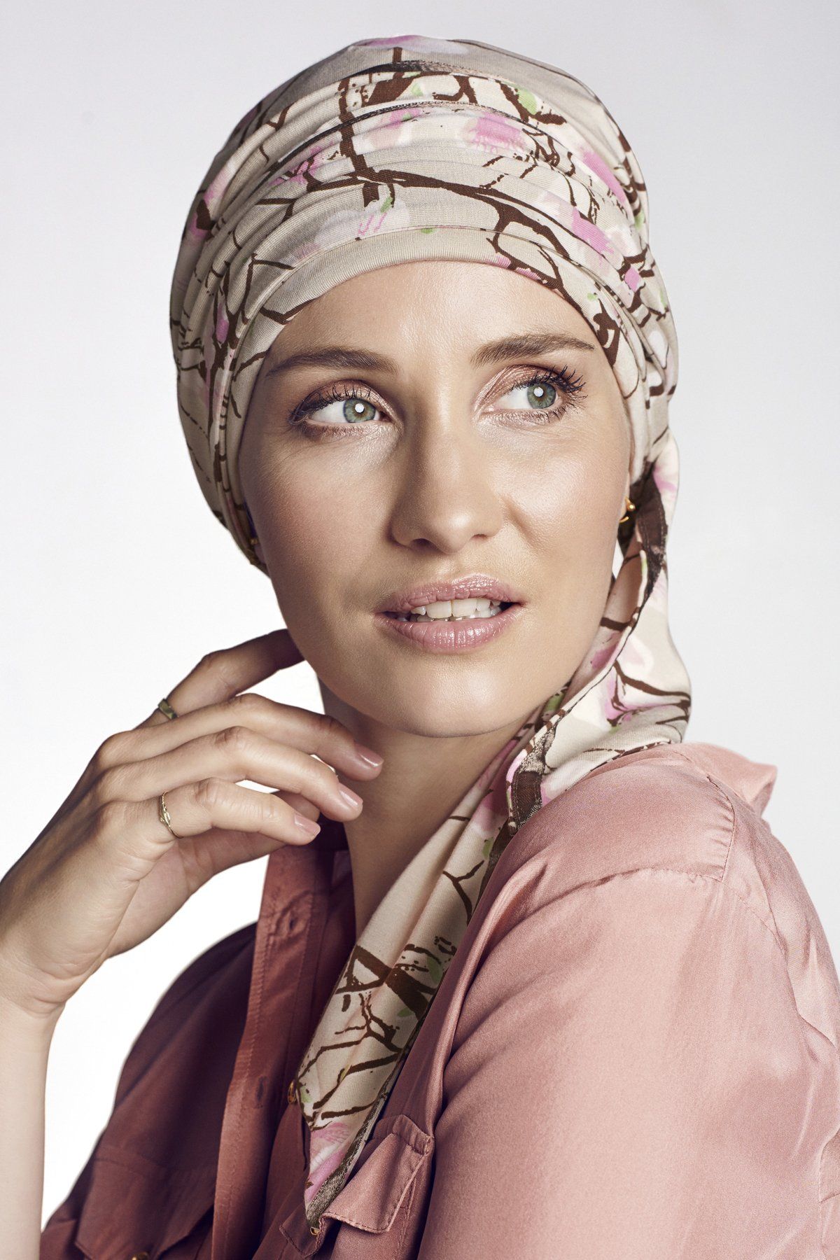 Christine Headwear - Akina Long Printed Scarf #2109