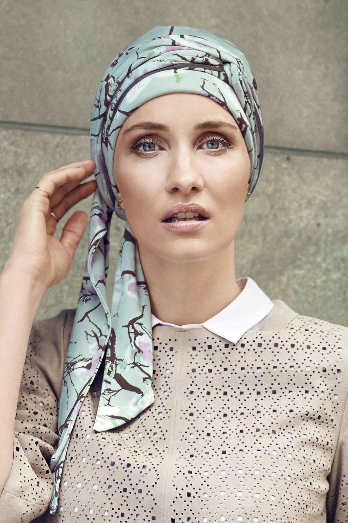 Christine Headwear - Akina Long Printed Scarf #2109