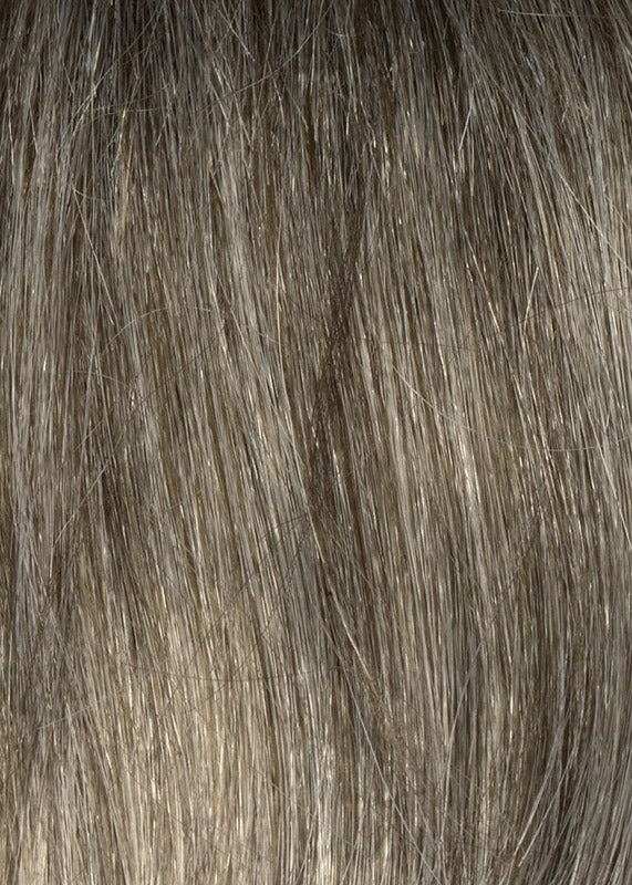 Open Box | Speak Volume Topper by Envy | Synthetic Hair | Dark Grey