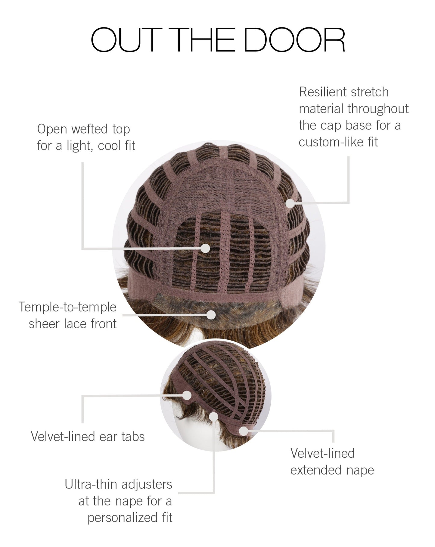 Open Box | Out the Door Wig by Gabor | Heat Friendly Synthetic Hair | Average Cap | GF11-25SS