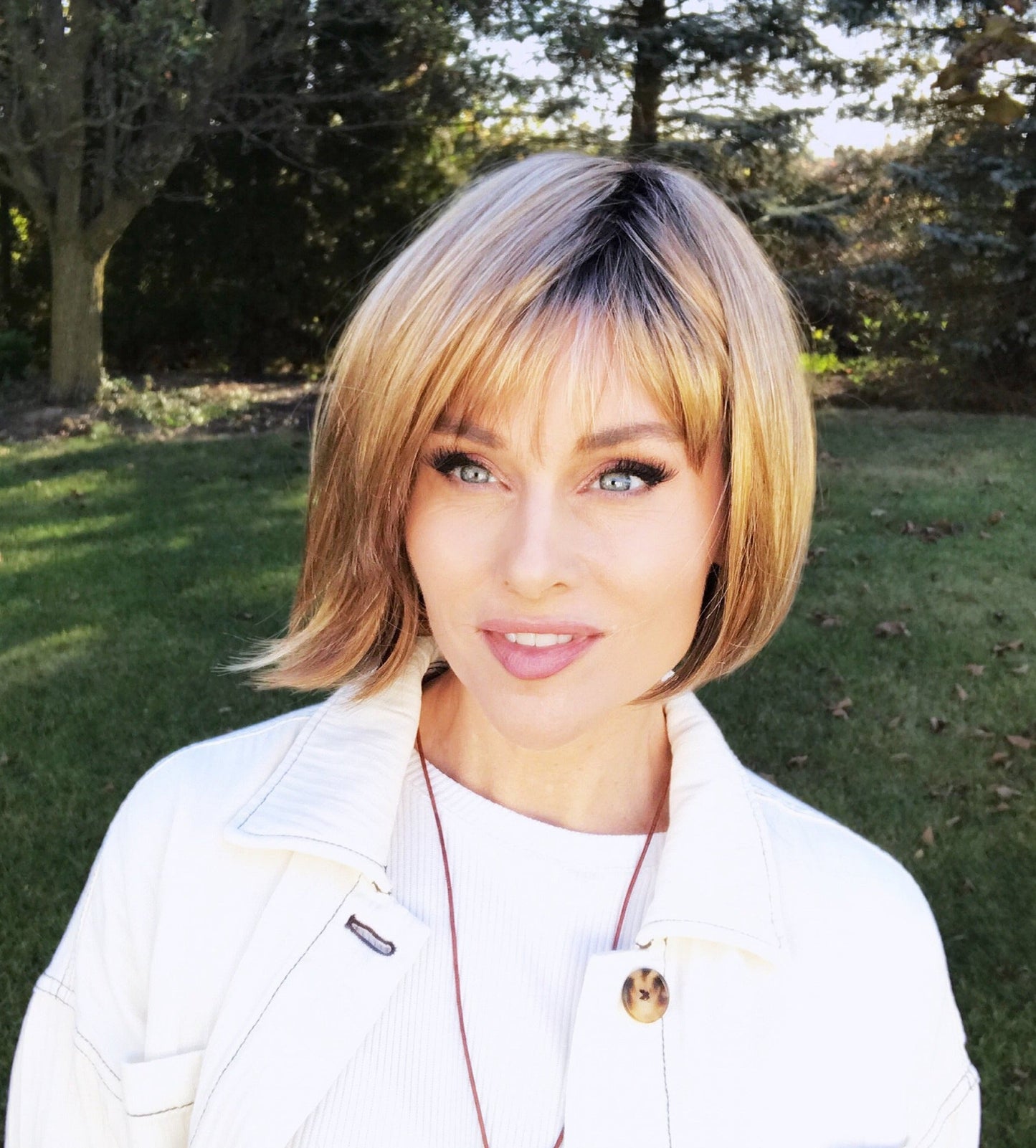 Open Box | Scarlett Wig by Envy | Synthetic Hair | Average Cap | Dark Blonde
