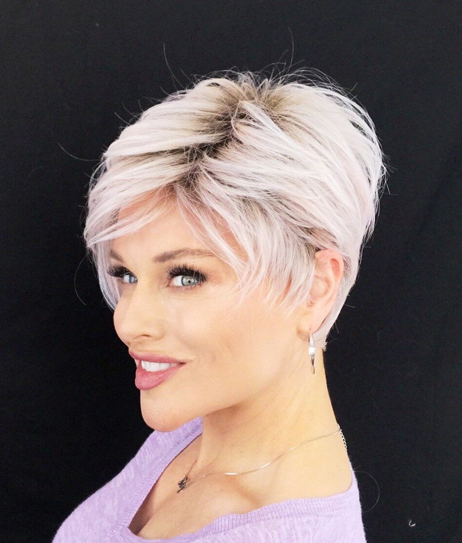 Open Box | Link Wig by Ellen Wille | Petite/Average Cap | Pearl Blonde Rooted