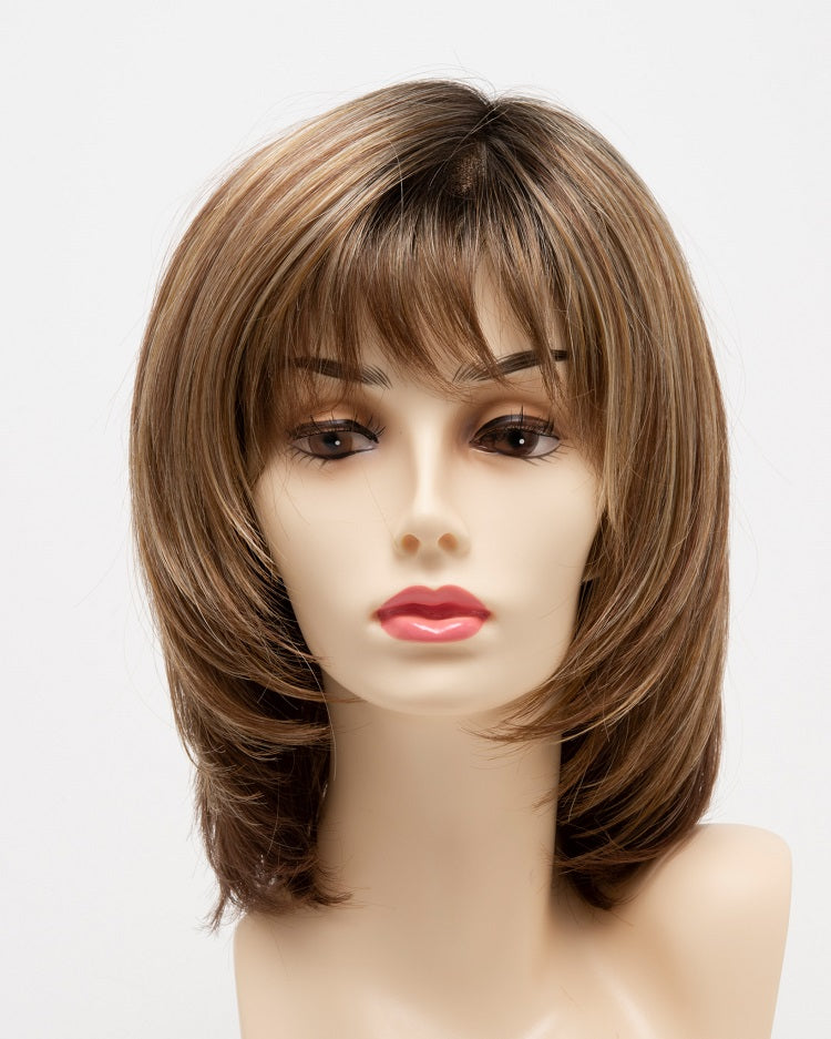 Open Box | Jasmine Wig by Envy | Synthetic Hair | Average Cap | Dark Brown