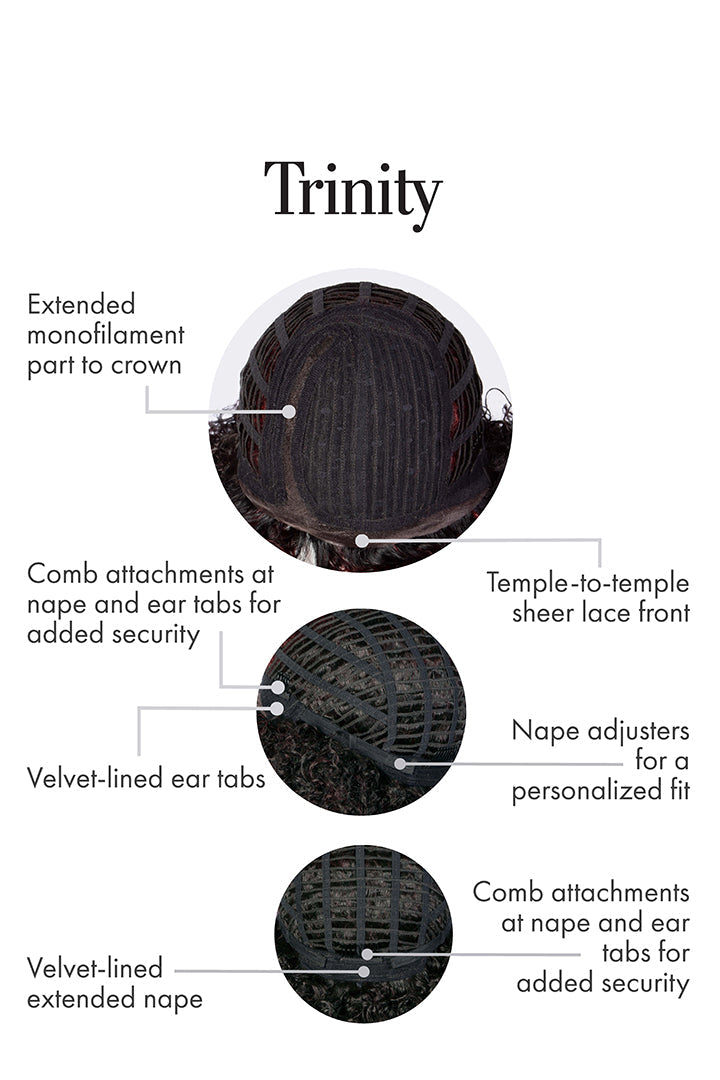 Trinity Wig by Kim Kimble | Heat Friendly Synthetic Hair | Average Cap