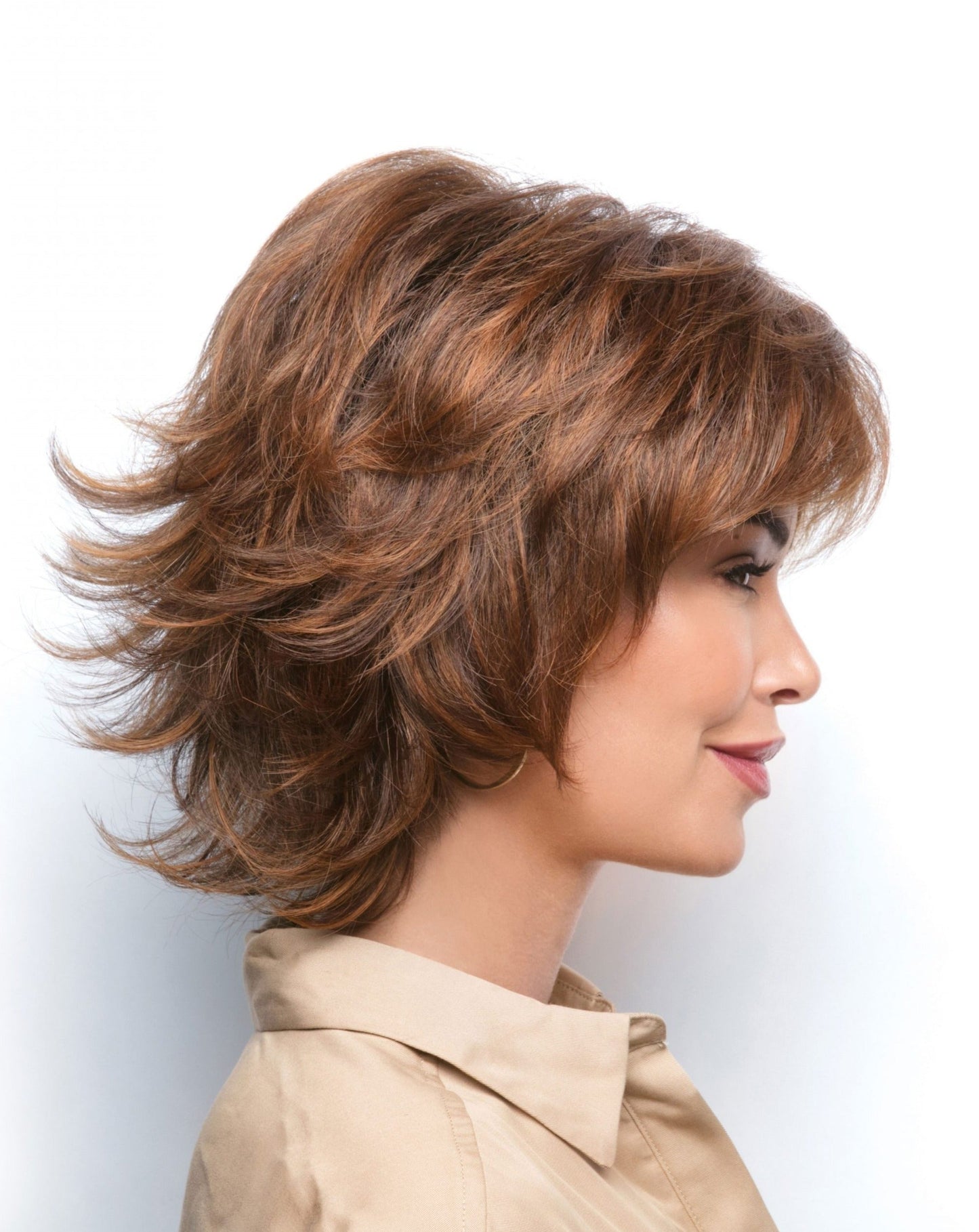 Open Box | Lexy Wig by Noriko | Synthetic Hair | Average Cap | Dark Chocolate