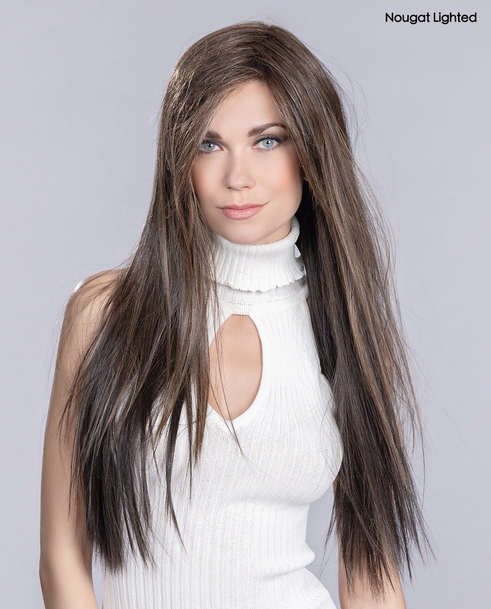 Open Box | Look Wig by Ellen Wille | Heat Friendly Synthetic Hair | Petite/Average Cap | Black