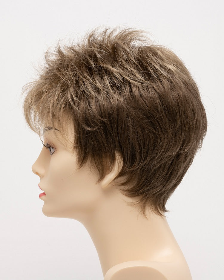 Open Box | Penelope Wig by Envy | Synthetic Hair | Petite Cap | Sparkling Champagne