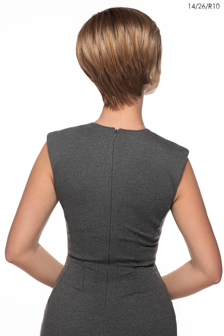 Open Box | Pixie Lite Wig by TressAllure | Heat Friendly Synthetic Hair | Average Cap | 2/4R