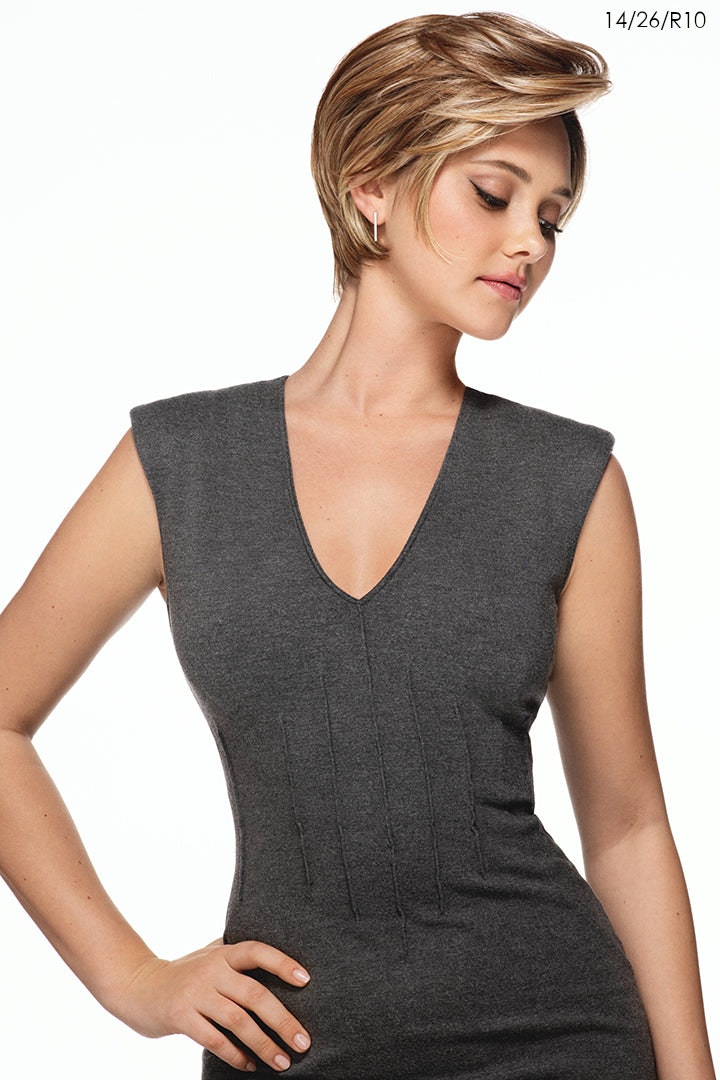 Open Box | Pixie Lite Wig by TressAllure | Heat Friendly Synthetic Hair | Average Cap | 2/4R
