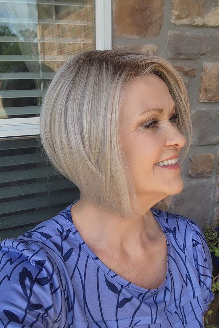 Open Box | Nicolette Wig by PUSH | Average Cap | Butterbeer Blonde