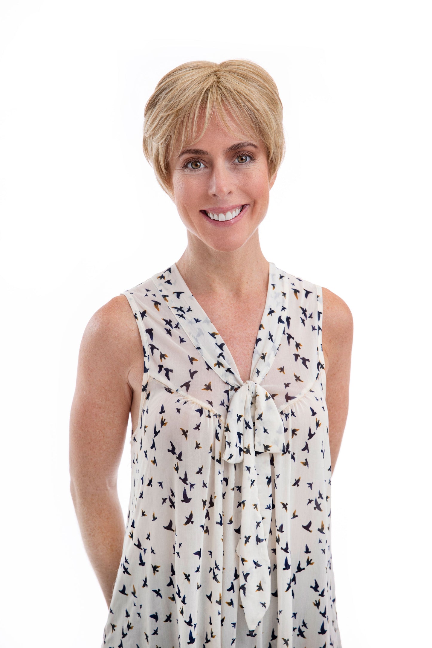 Open Box | S104 Claire wig by WigPro | Heat Friendly Synthetic Hair | Average Cap | 16/613