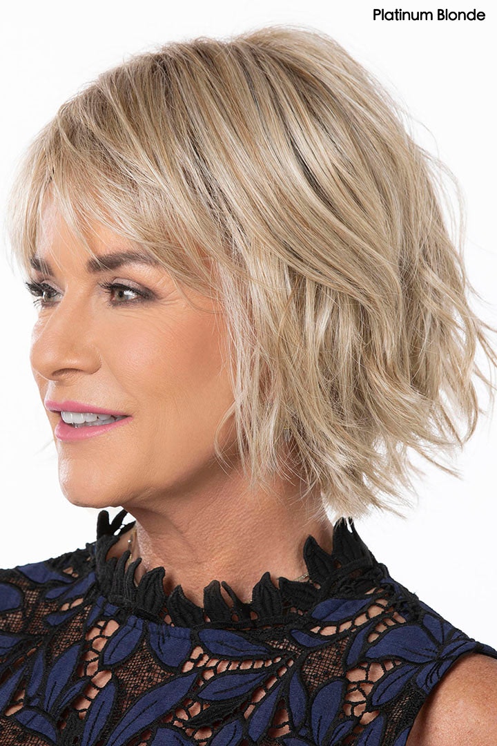 Trendy Wig by Toni Brattin | Heat Friendly Synthetic Hair | Large Cap