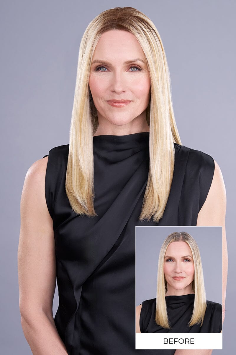 Top Trend Lace HD Straight 18" Topper by Jon Renau