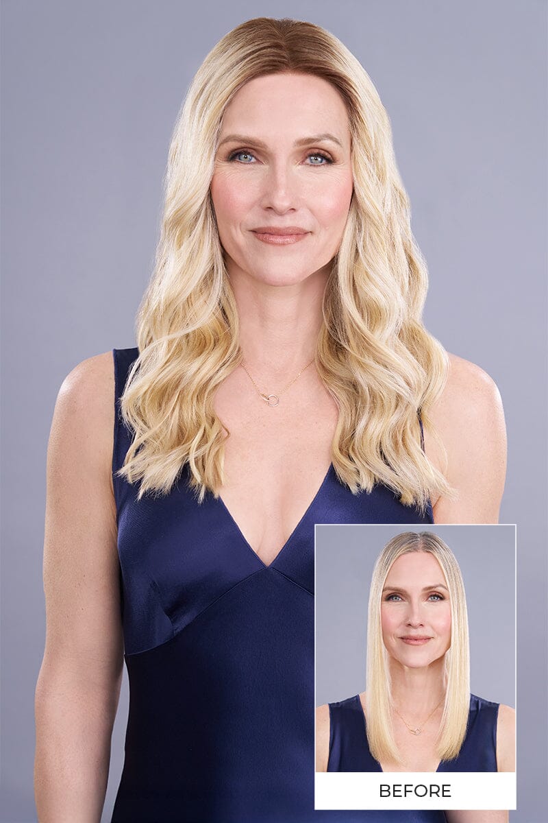 Top Trend Lace HD Wavy 18" Topper by Jon Renau
