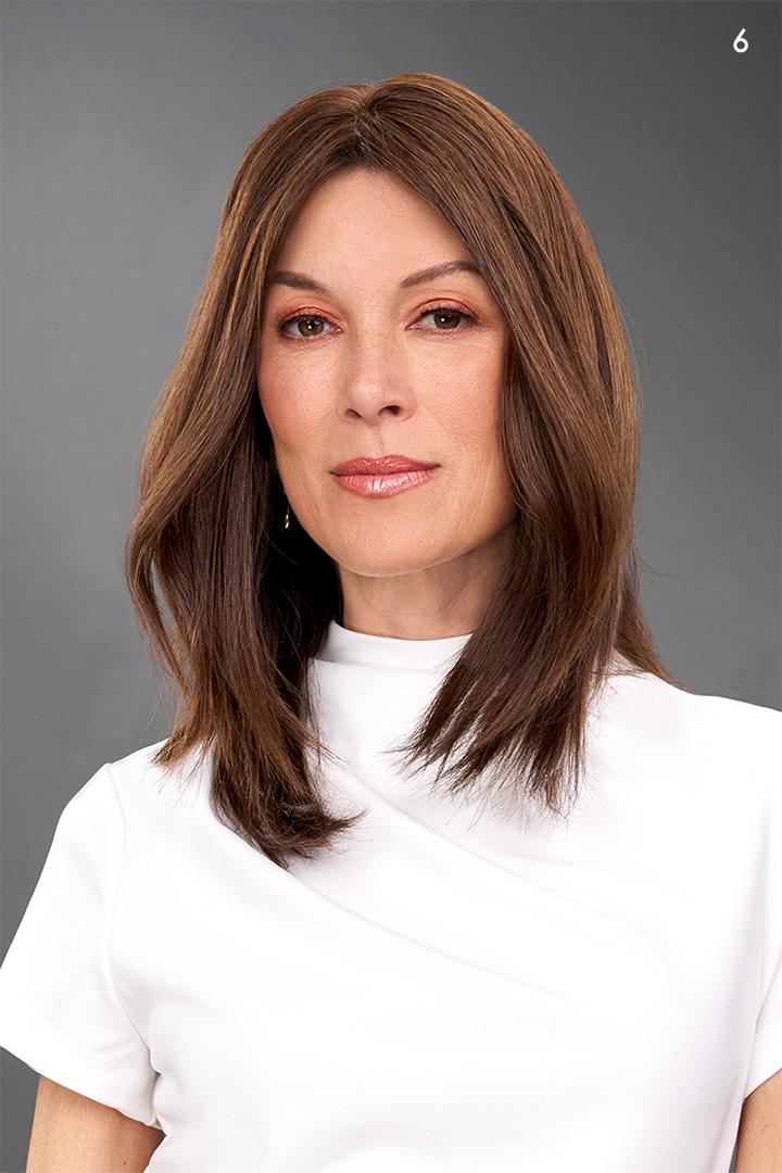 Top Flex 12" Topper by Jon Renau | Remy Human Hair