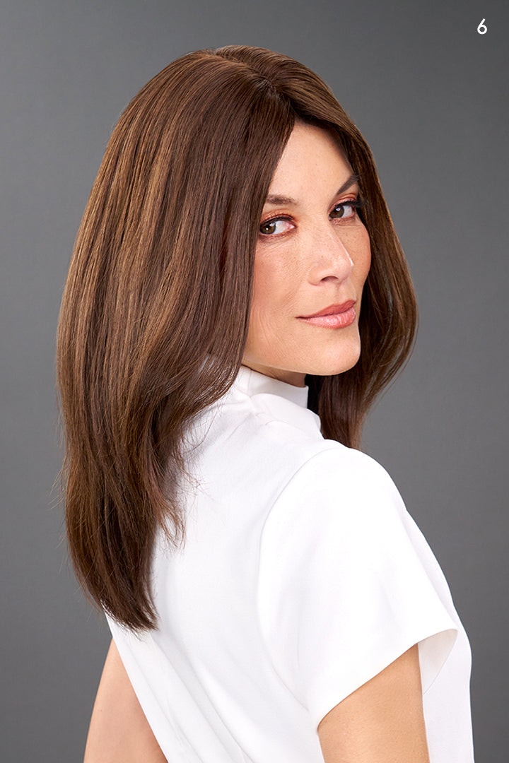 Top Flex 12" Topper by Jon Renau | Remy Human Hair