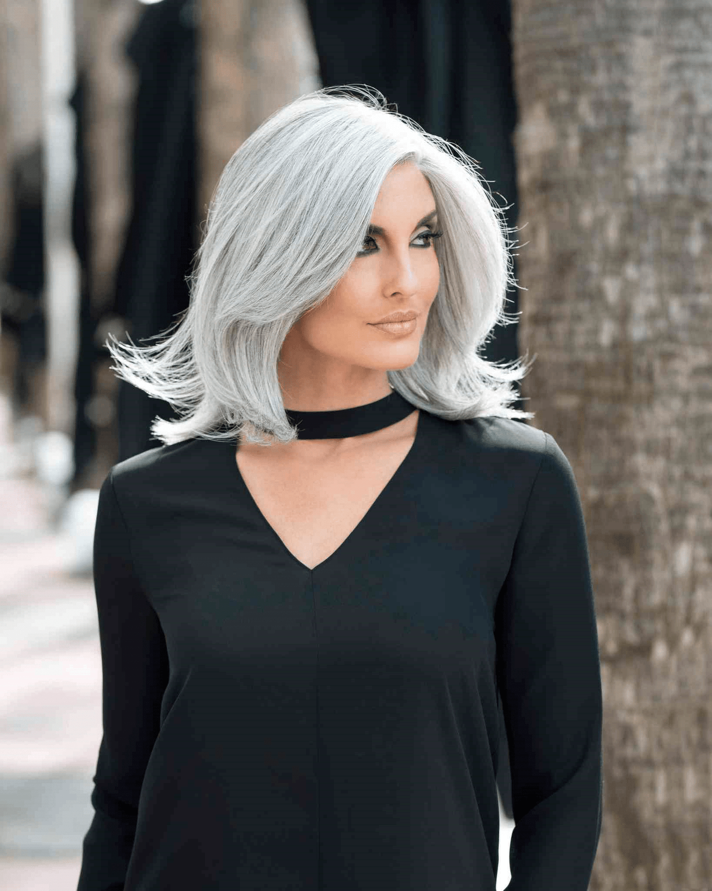 Zoey | Human Hair/ Synthetic Blend Wig (Mono Top)
