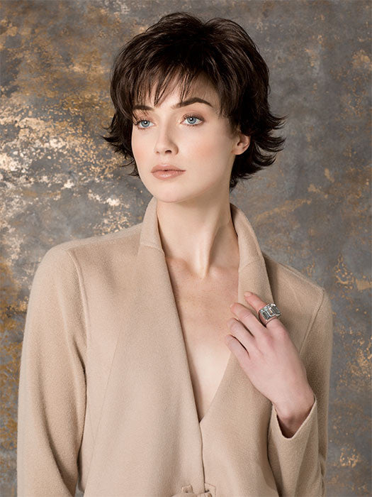 Open Box | Date Wig by Ellen Wille | Synthetic Hair | Petite/Average Cap | Espresso Mix