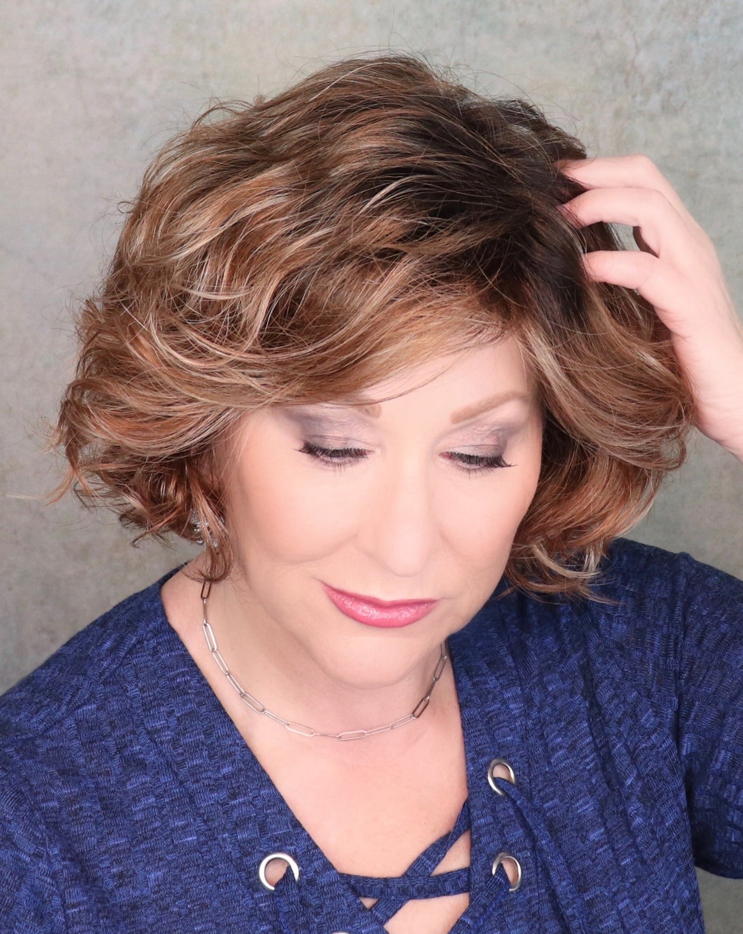 Open Box | Movie Star Wig by Ellen Wille | Petite/Average Cap | Sand Multi Rooted