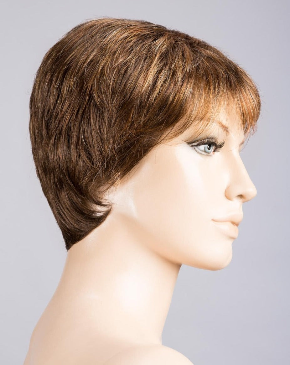 Open Box | Rimini Mono Wig by Ellen Wille | Synthetic Hair | Petite/Average Cap | Chestnut Mix