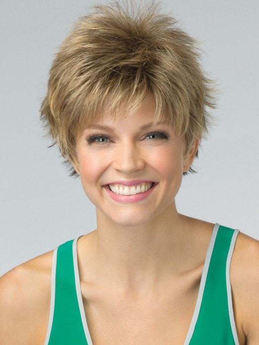 Open Box | Lizzy Wig by Rene of Paris | Synthetic Hair | Average Cap | Creamy Toffee-R