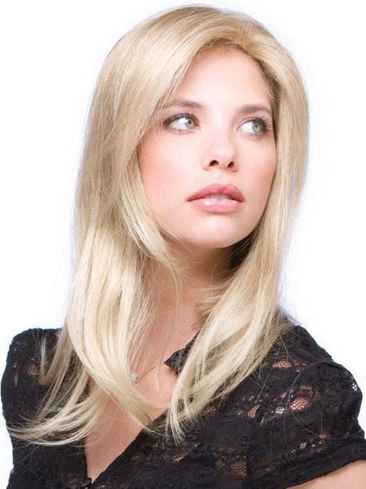 Open Box | Long Mono Topper by Amore | Synthetic Hair | Nutmeg-F