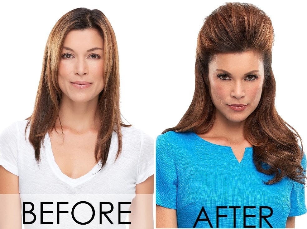 Top This 16" Human Hair Topper by Jon Renau | Discontinued | Final Sale: No refunds or exchanges