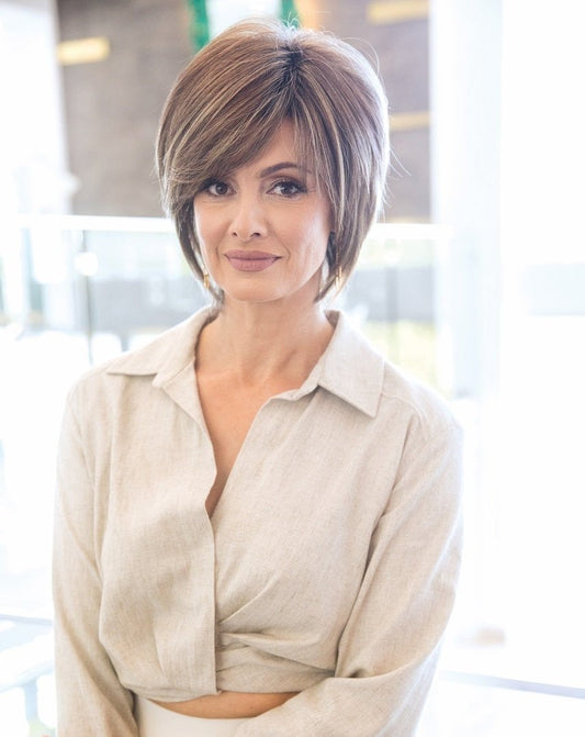 Open Box | Reese Wig by Noriko | Average Cap | Silver Stone