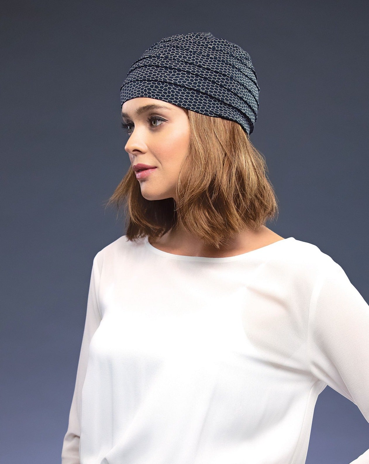 Wavy Halo Bob Top Piece by Rene of Paris | Synthetic Hair