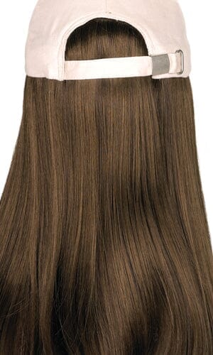 Wavy Hat Beige by Henry Margu | Hat with Hair / Synthetic Hair Fiber