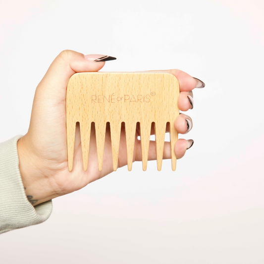 Wooden Wide Tooth Comb by Rene of Paris