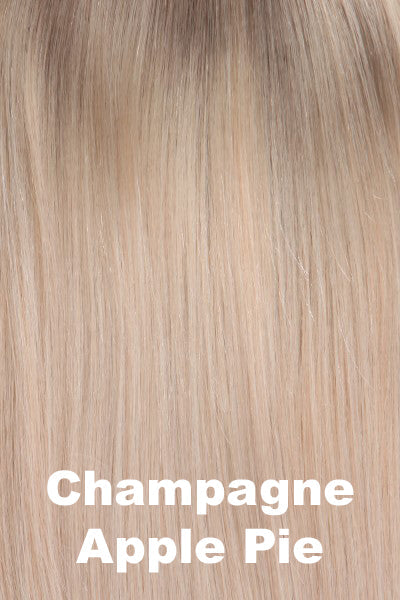 Belle Tress Toppers - Remy Human Hair Lace Front Mono Top 14" (#1000)