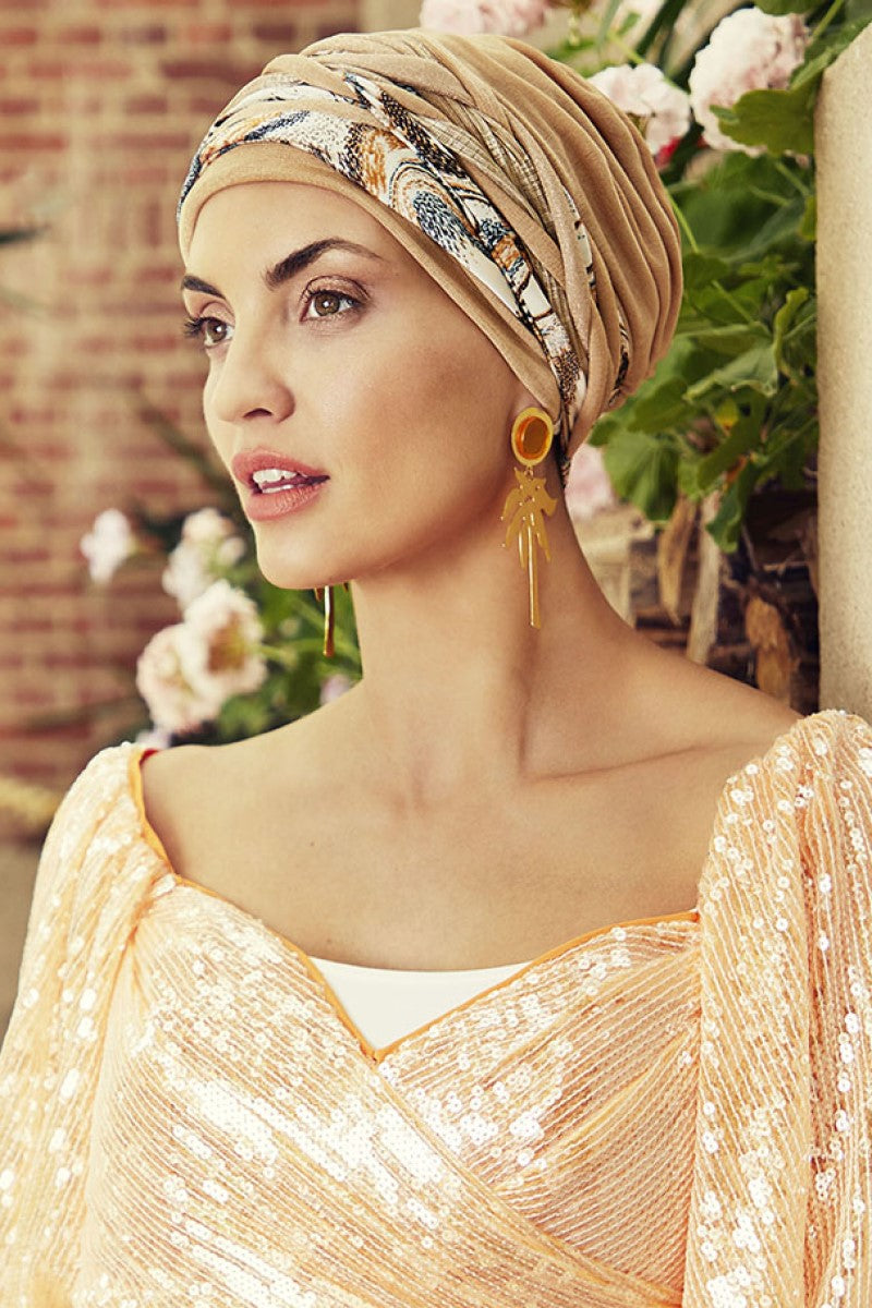 Christine Headwear - Scarlett Boho Turban Set (#3032)