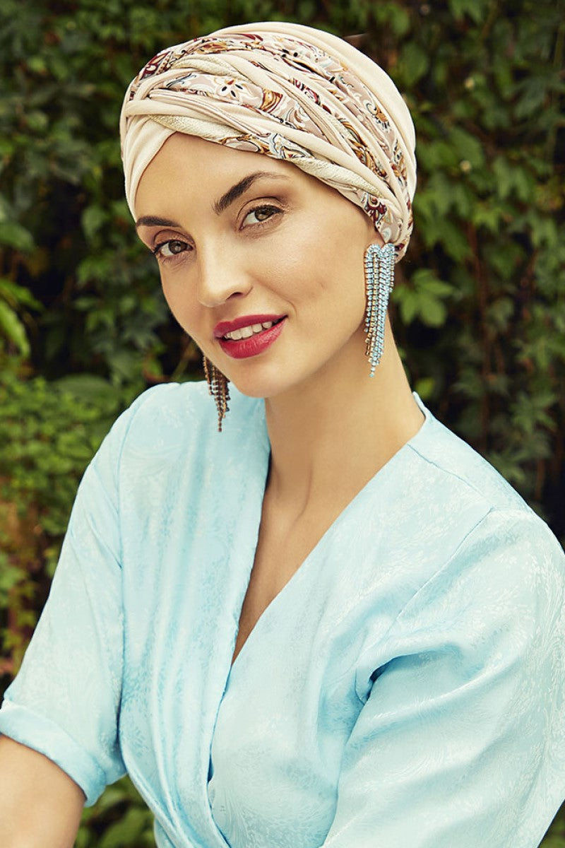 Christine Headwear - Scarlett Boho Turban Set (#3032)
