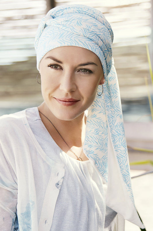 Christine Headwear - Mantra Long Printed Scarf #2107