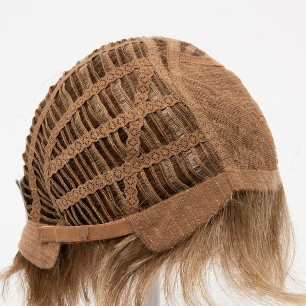 Open Box | Flame Wig by Envy | Human Hair/Heat Friendly Synthetic Blend Hair | Average Cap | Cinnamon Raisin