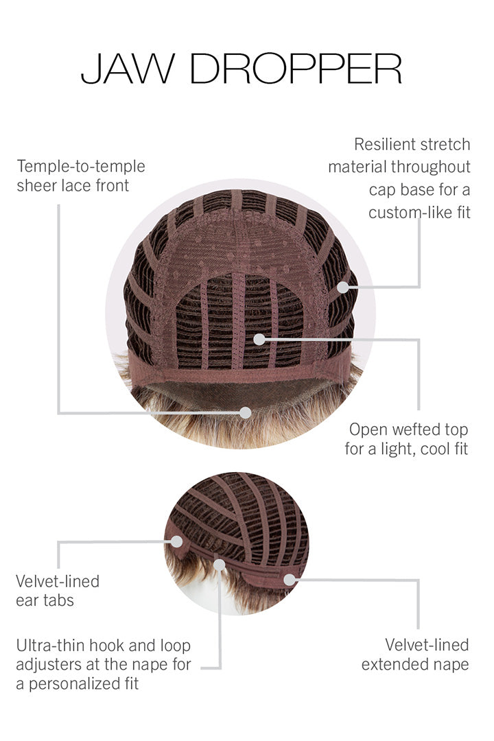 Open Box | Jaw Dropper Wig by Gabor | Average Cap | GF6-30