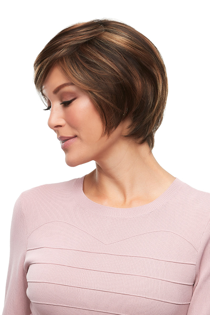 Open Box | Gabrielle HT Wig by Jon Renau | Synthetic Hair | Petite Cap | 56F51