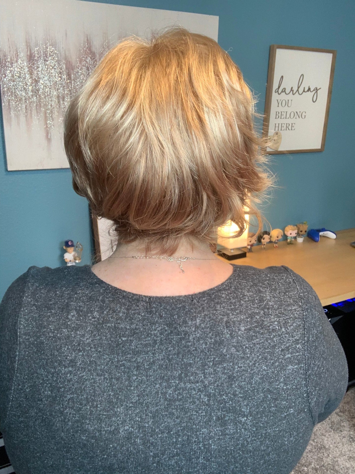 Open Box | Hallie Wig by Rene of Paris | Average Cap | Peanut Butter Swirl
