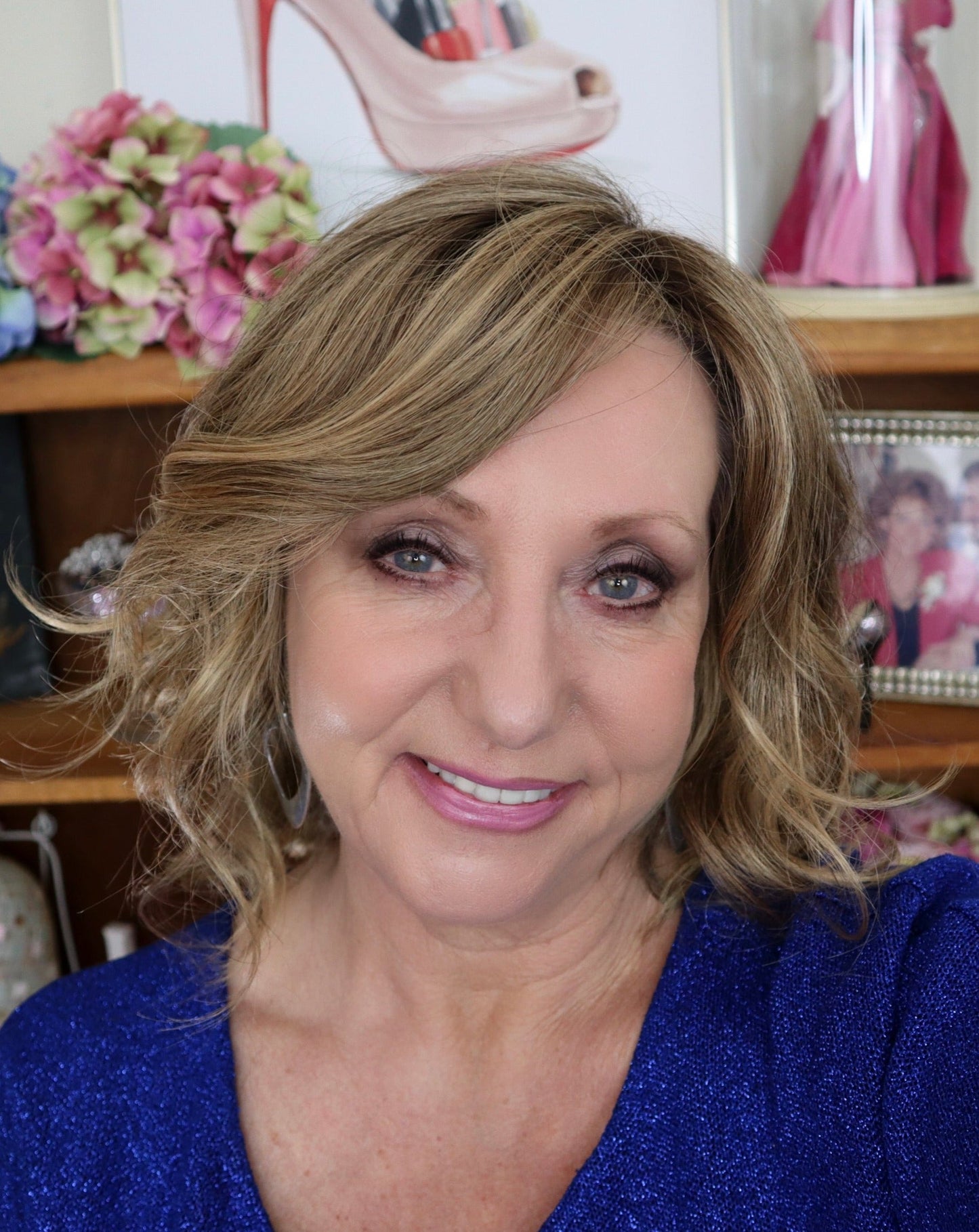 Top Coverage HT Wavy Topper 12" by Jon Renau | Synthetic Hair