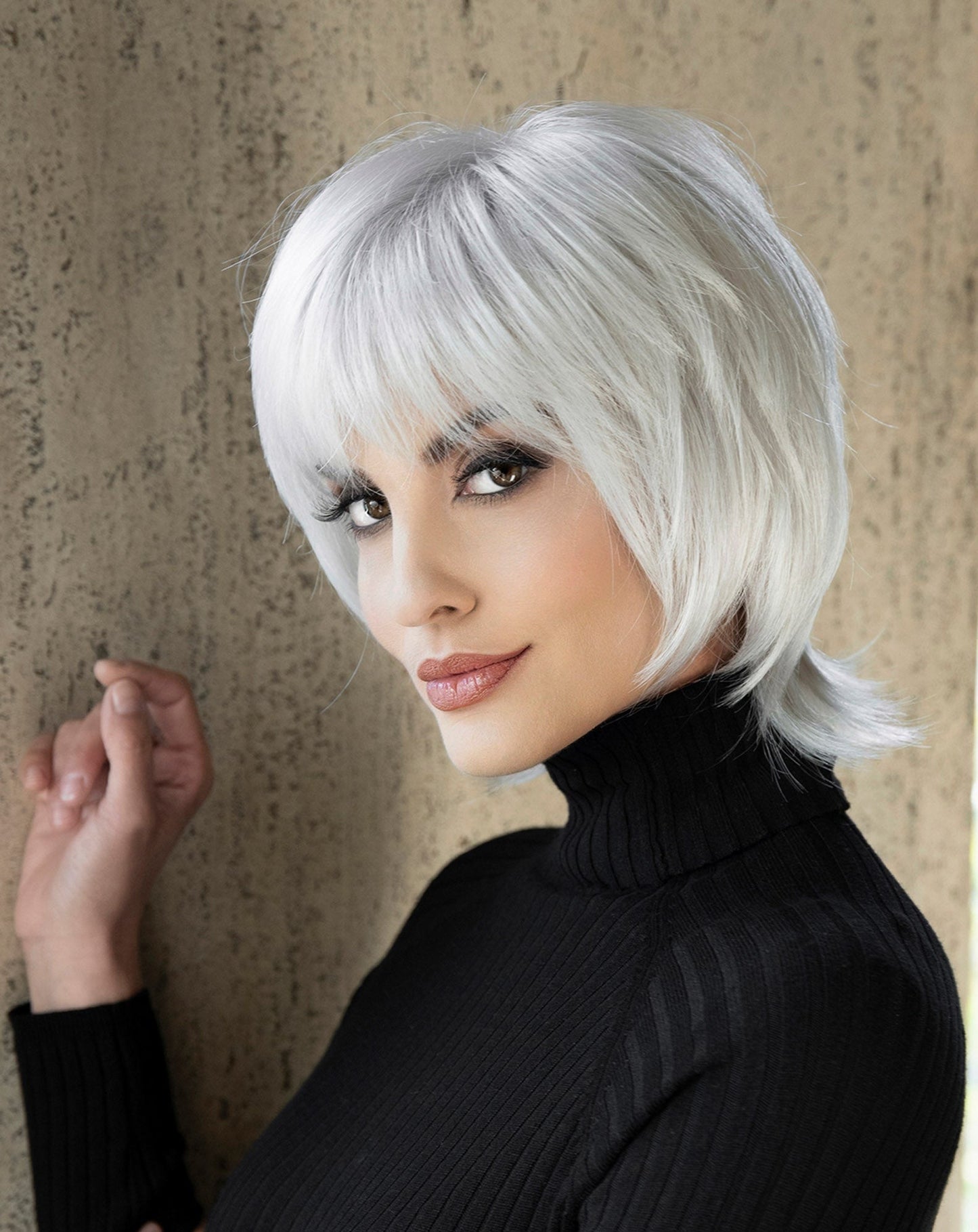 Open Box | Jane Wig by Envy | Synthetic Hair | Light Grey