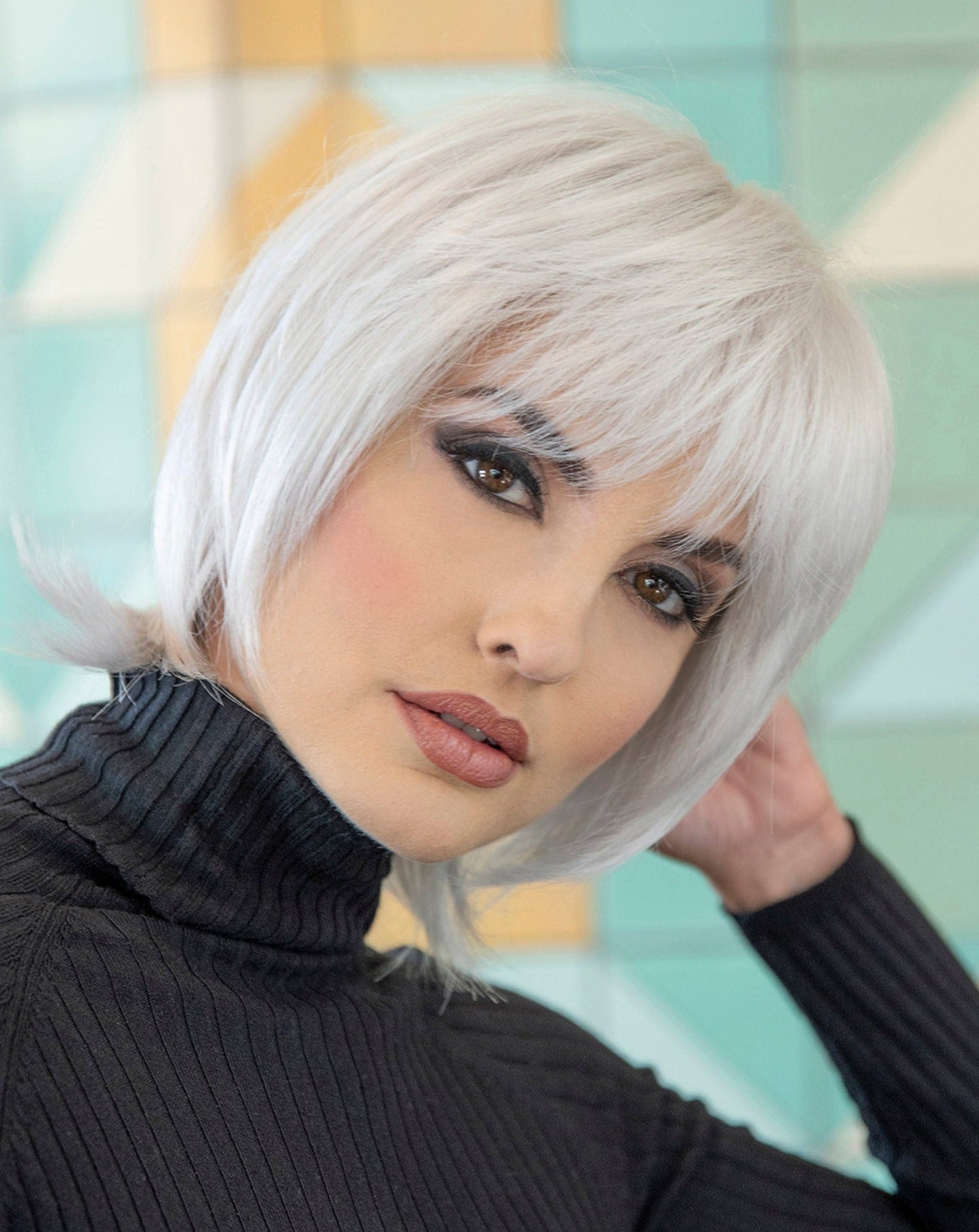 Open Box | Jane Wig by Envy | Synthetic Hair | Light Grey