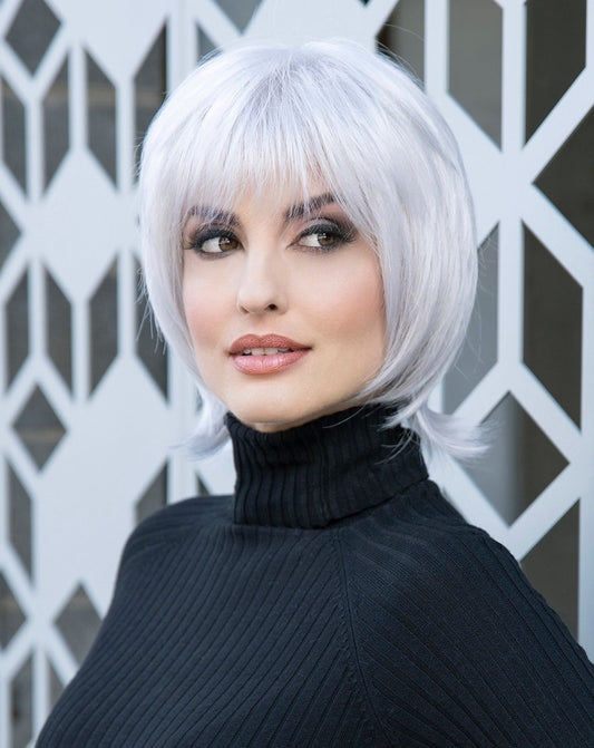Open Box | Jane Wig by Envy | Synthetic Hair | Light Grey