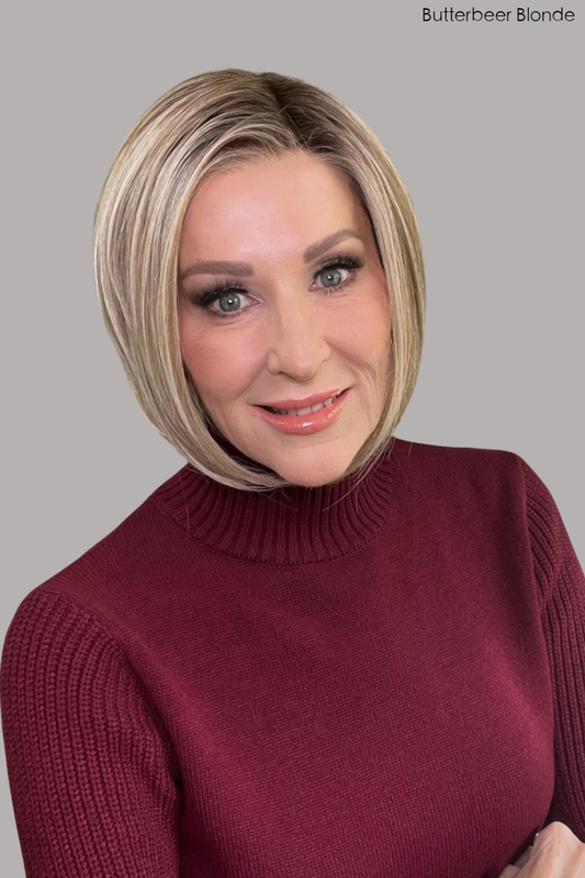 Open Box | Nicolette Wig by PUSH | Average Cap | Butterbeer Blonde