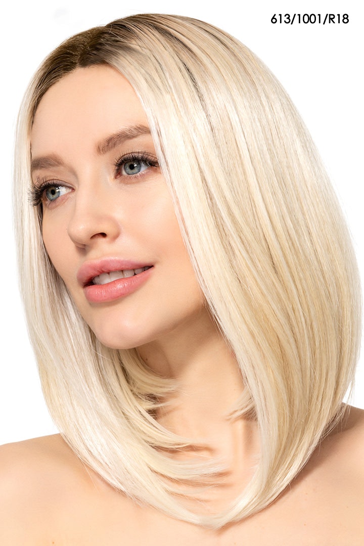 Undercut Bob Wig by TressAllure | Heat Friendly Synthetic Hair | Average Cap