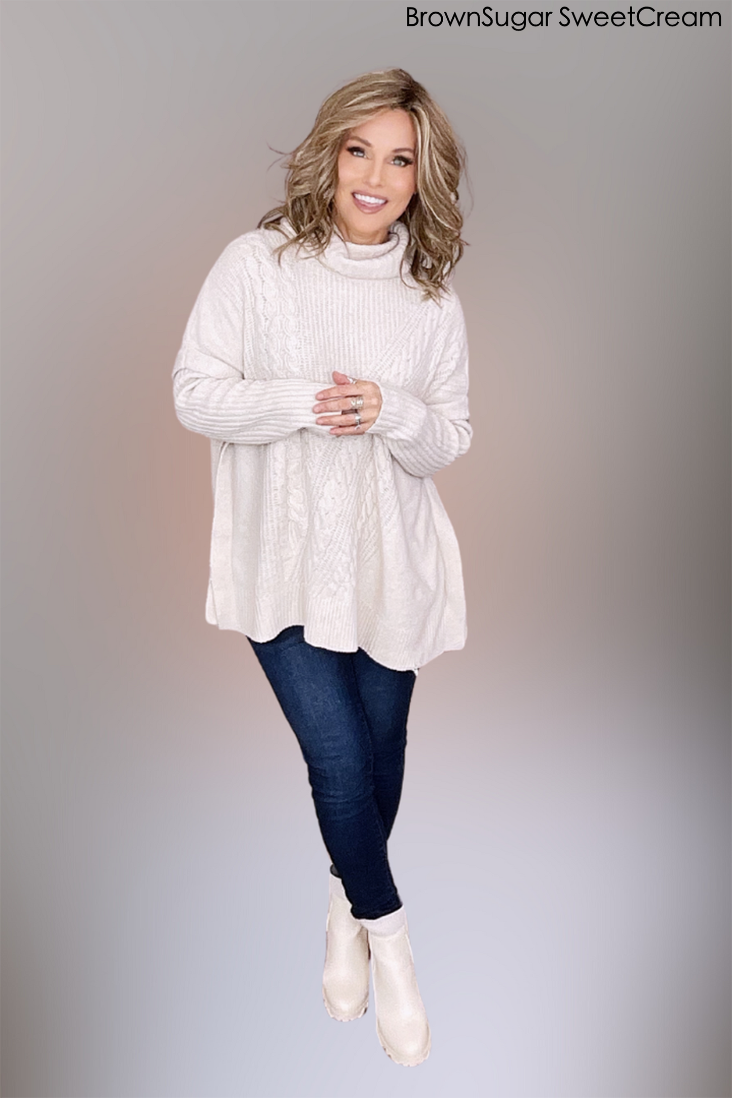 Vivienne Wig by PUSH | Heat Friendly Synthetic Hair | Average Cap
